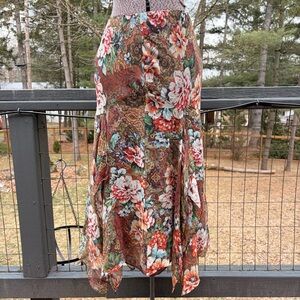 Vintage 90’s/00’s Ice Asymmetrical Midi Skirt